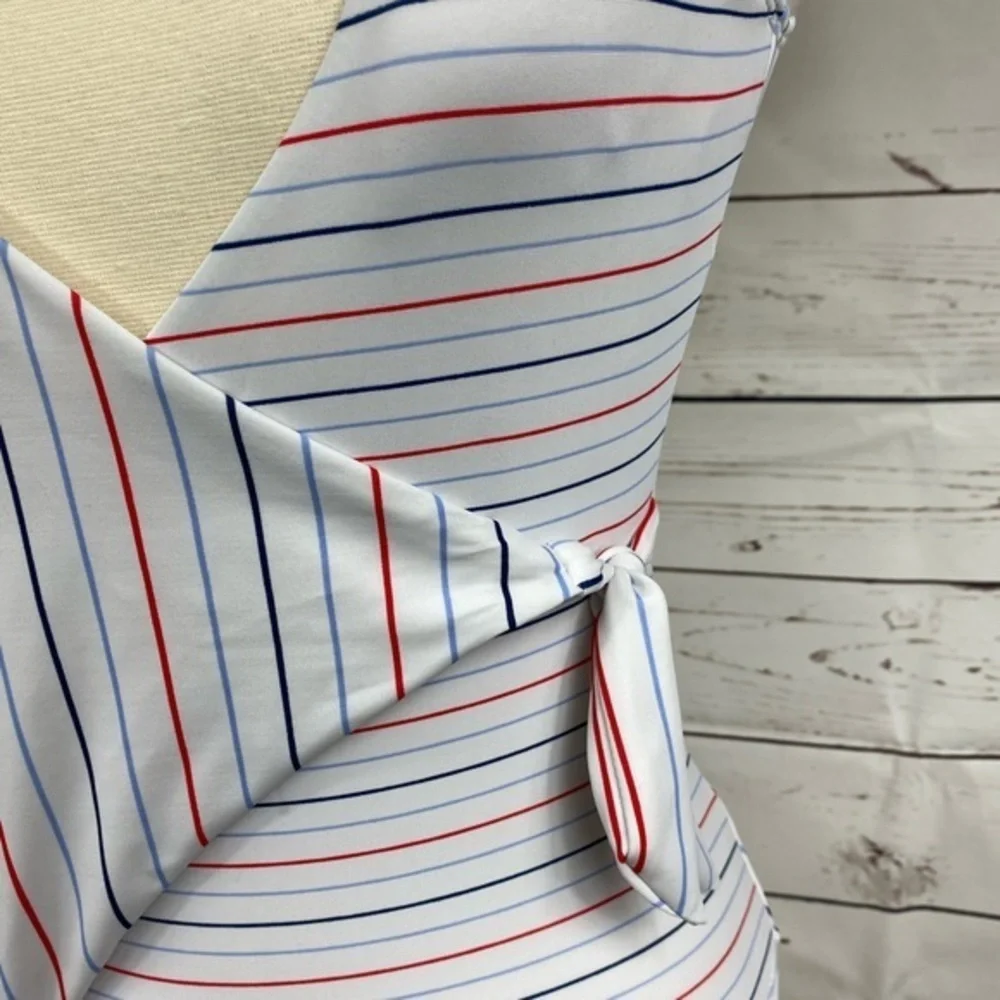 No Boundaries‎ White Stripe One Piece